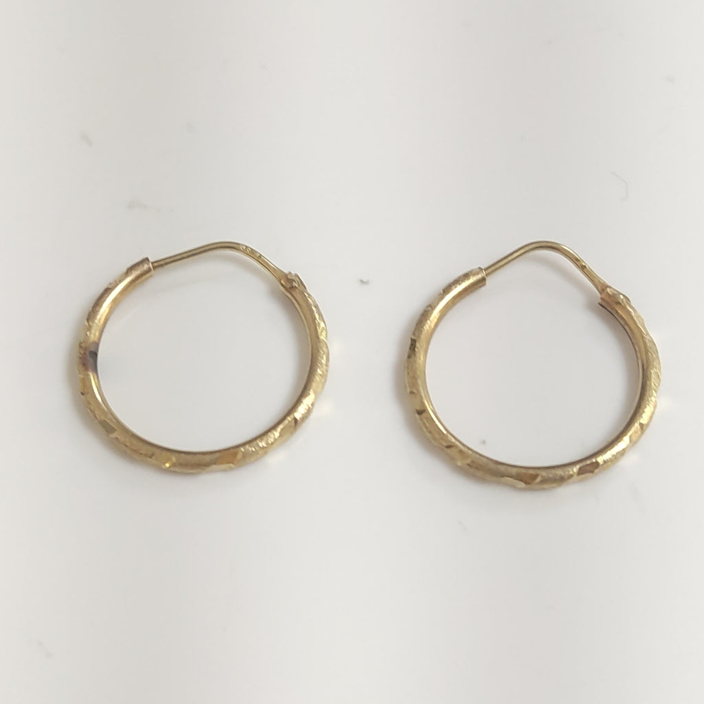 ARRACADAS PAR ORO 10 K 1,30 GRMS (SEMINUEVO)