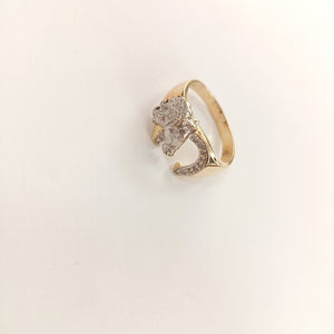 ANILLO ORO 14 K 8,50 GRMS (SEMINUEVO)