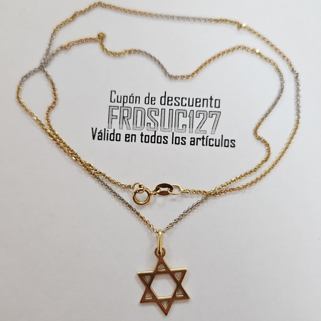 CADENA, DIJE ORO 14 K 1.9 GRMS (SEMINUEVO)