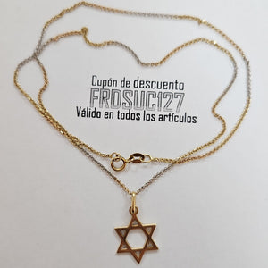 CADENA, DIJE ORO 14 K 1.9 GRMS (SEMINUEVO)