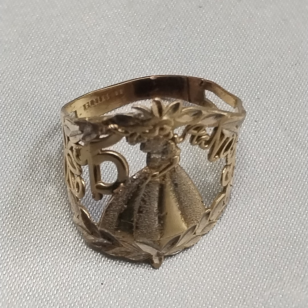 ANILLO ORO 10 K 2.2 GRMS (SEMINUEVO)