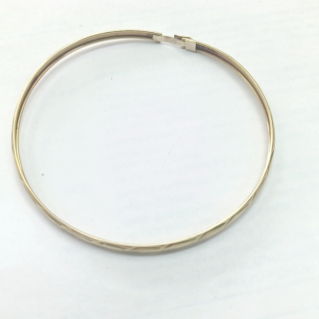 PULSERA RIGIDA ORO 10 K 3,40 GRMS (SEMINUEVO)