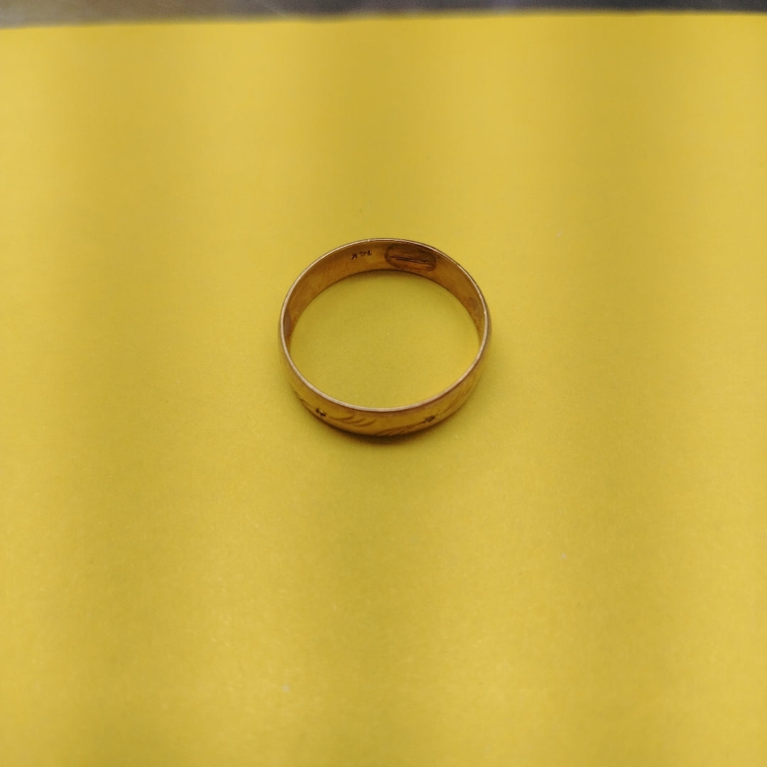 ARGOLLA ORO 14 K 2.3 GRMS (SEMINUEVO)