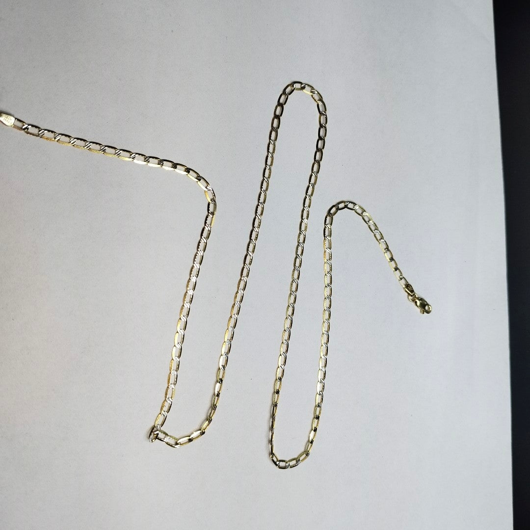 CADENA ORO, RODIADO 14 K 5.6 GRMS (SEMINUEVO)