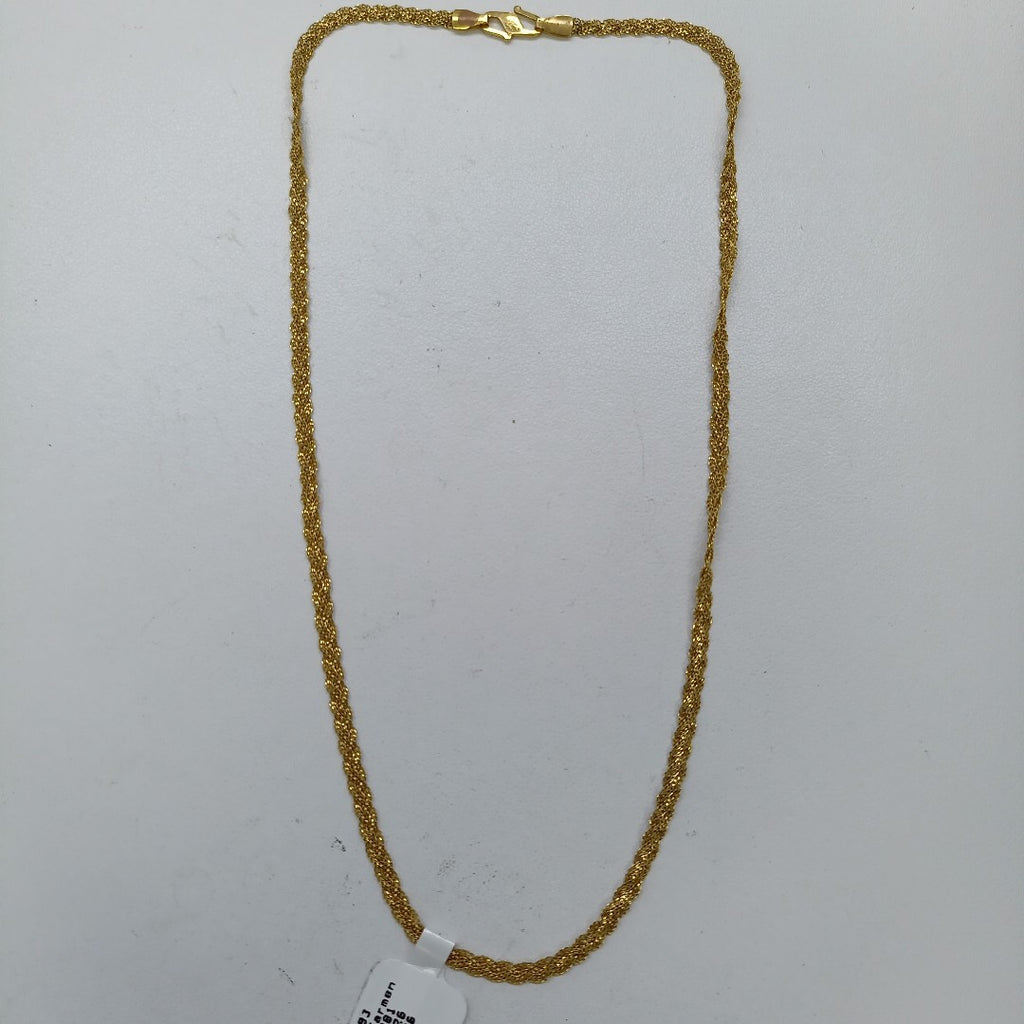 CADENA ORO 21 K 4.8 GRMS (SEMINUEVO)