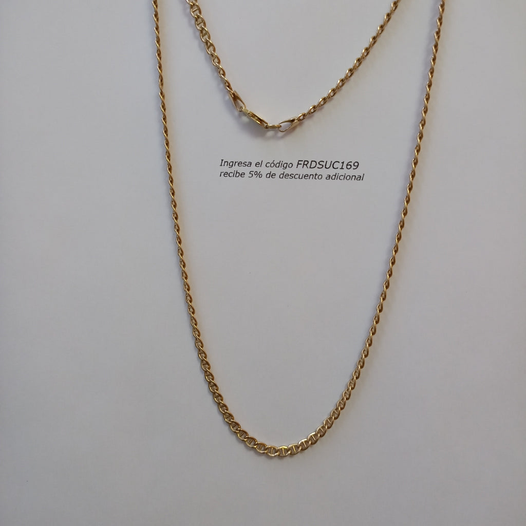 CADENA ORO 14 K 5.8 GRMS (SEMINUEVO)
