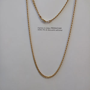 CADENA ORO 14 K 5.8 GRMS (SEMINUEVO)