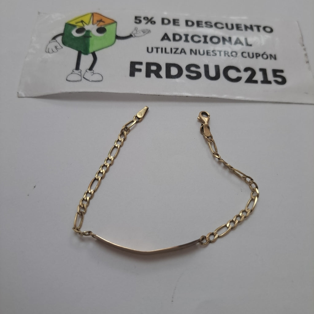 ESCLAVA ORO 10 K 3.1 GRMS (SEMINUEVO)