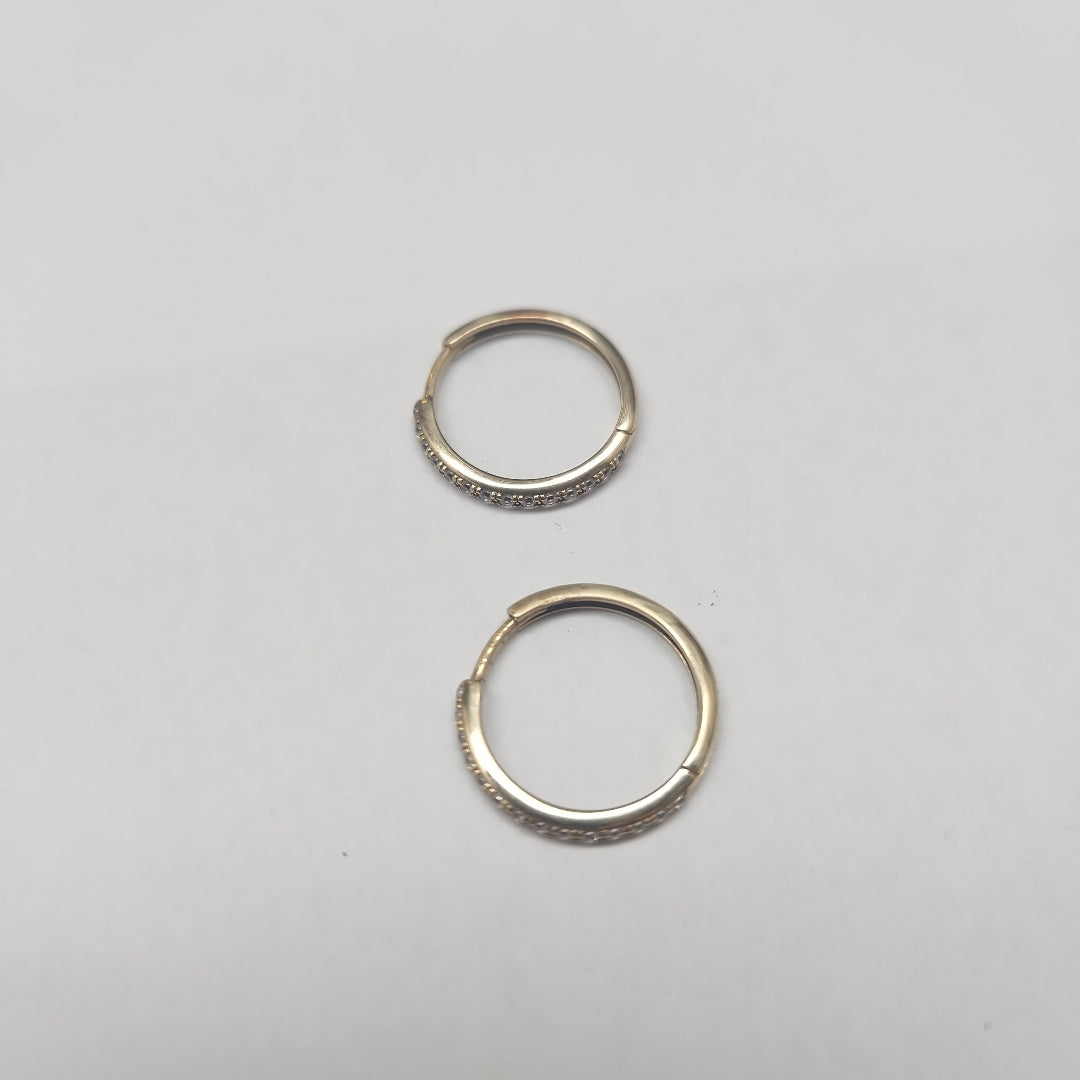 ARRACADAS PAR ORO 10 K 1.9 GRMS (SEMINUEVO)