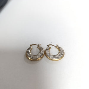 ARETES PAR ORO 10 K 2.7 GRMS (SEMINUEVO)