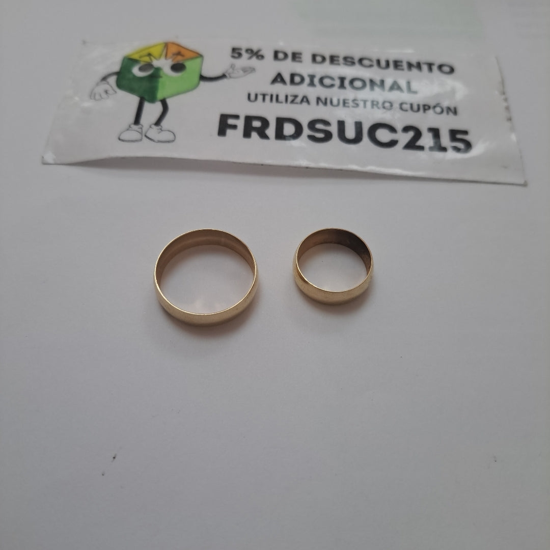 ARGOLLA ORO 10 K 3.8 GRMS (SEMINUEVO)