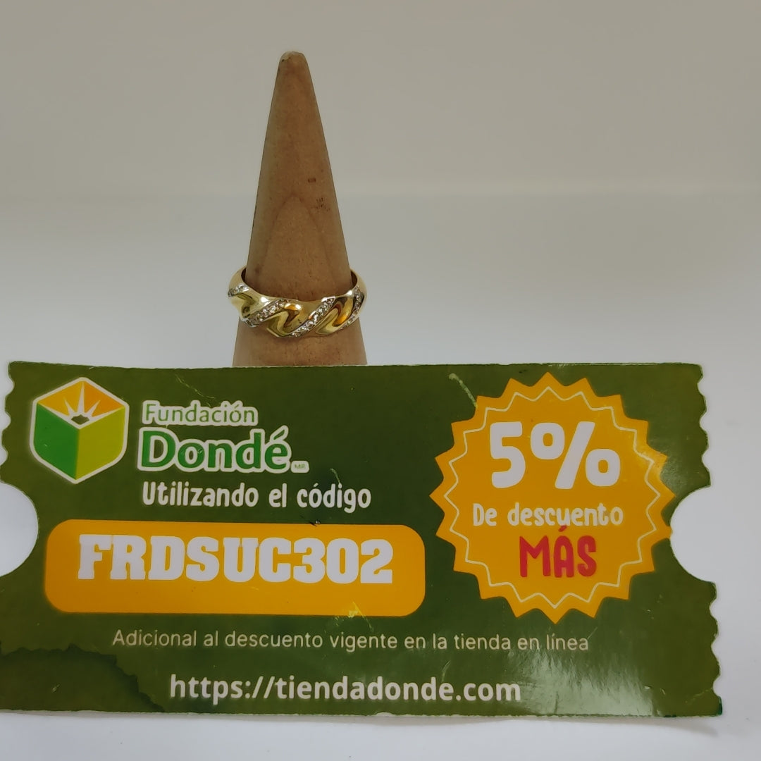 ANILLOS DAMA ORO 14K 2.4 (NUEVO)