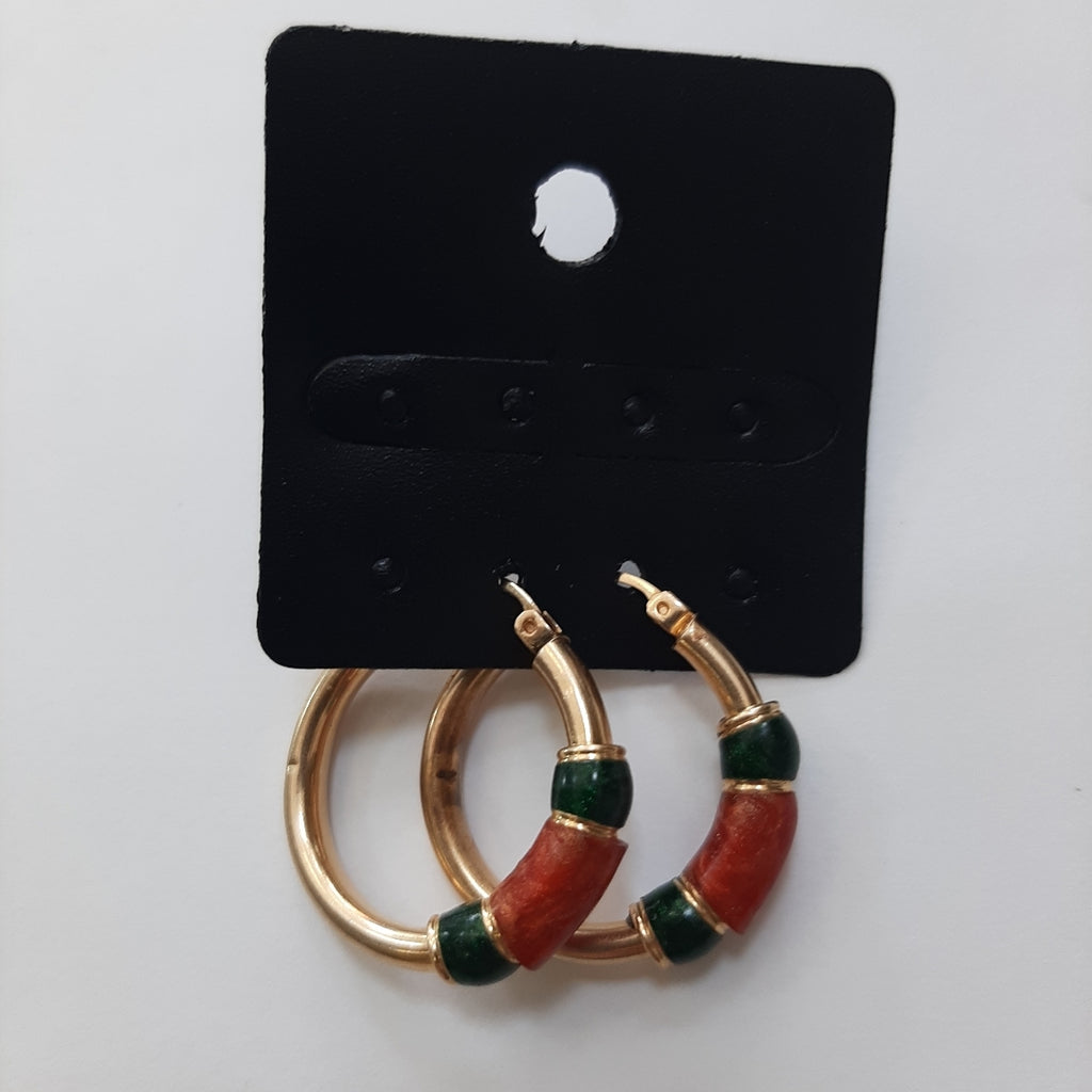 ARETES PAR ORO 14 K 3.7 GRMS (SEMINUEVO)