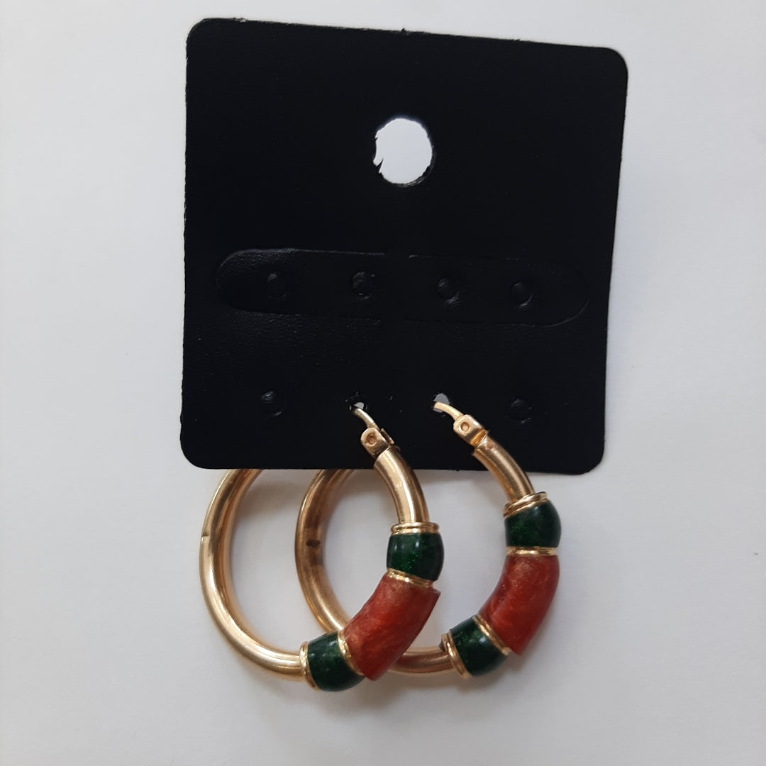 ARETES PAR ORO 14 K 3.7 GRMS (SEMINUEVO)
