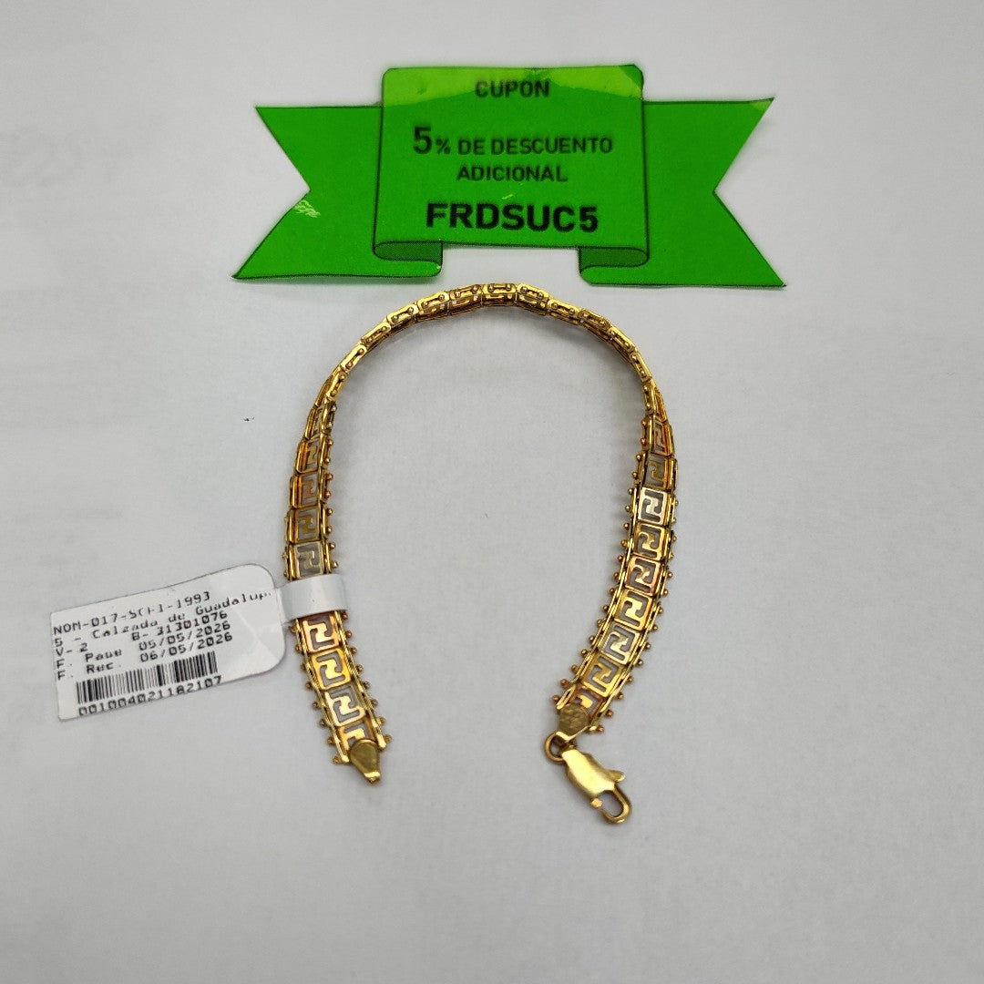 PULSERA ORO 14 K 7.4 GRMS (SEMINUEVO)