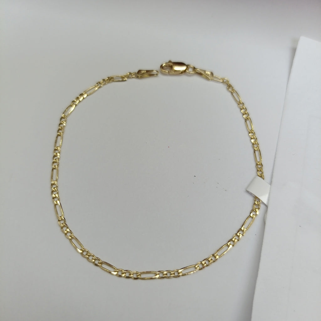 PULSERAS 3X1 ORO 14K 18 CM 1.5 GR (NUEVO)