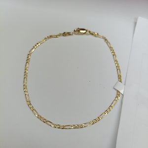 PULSERAS 3X1 ORO 14K 18 CM 1.5 GR (NUEVO)
