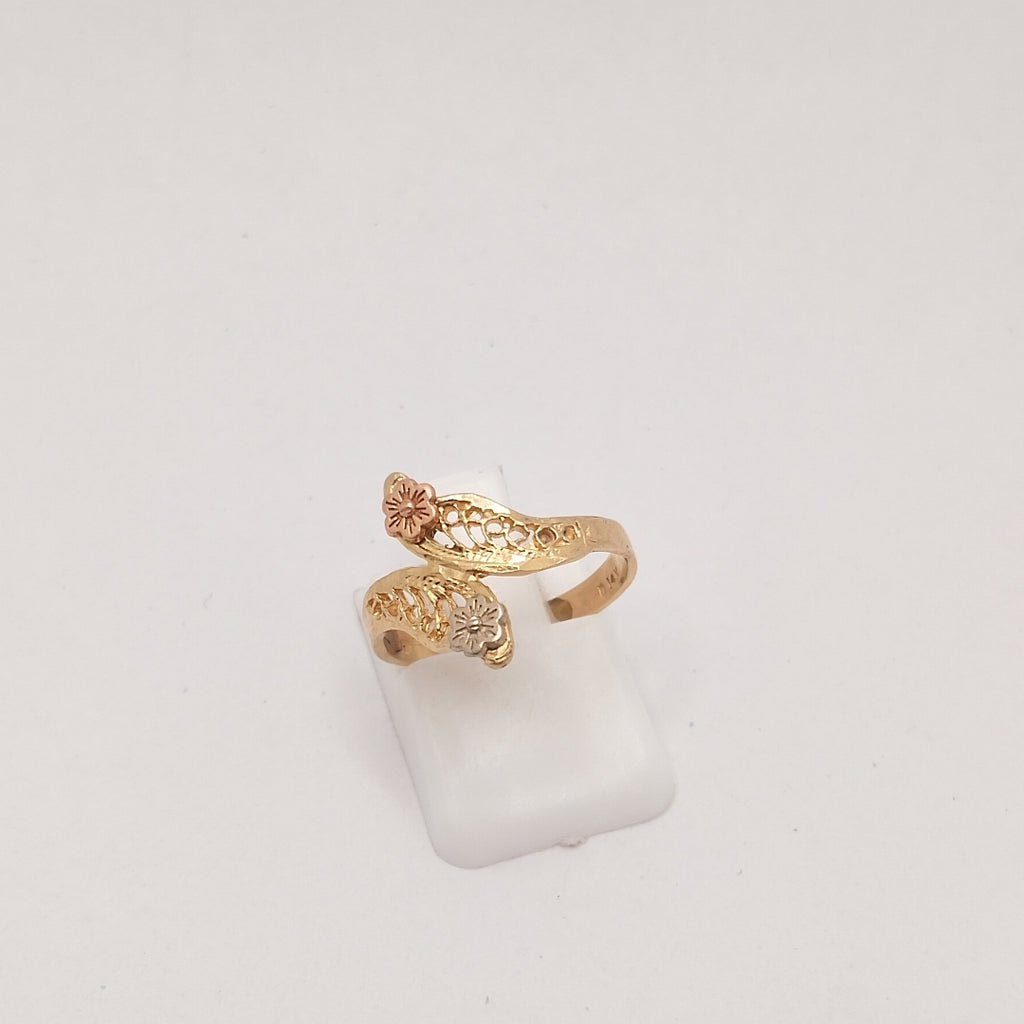 ANILLITO ORO,ORO COMBINADO 10 K 1,90 GRMS (SEMINUEVO)