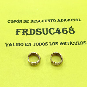 ARRACADAS PAR ORO 10 K 2.3 GRMS (SEMINUEVO)