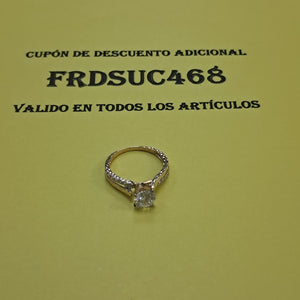 ANILLO ORO 14 K 2.4 GRMS (SEMINUEVO)
