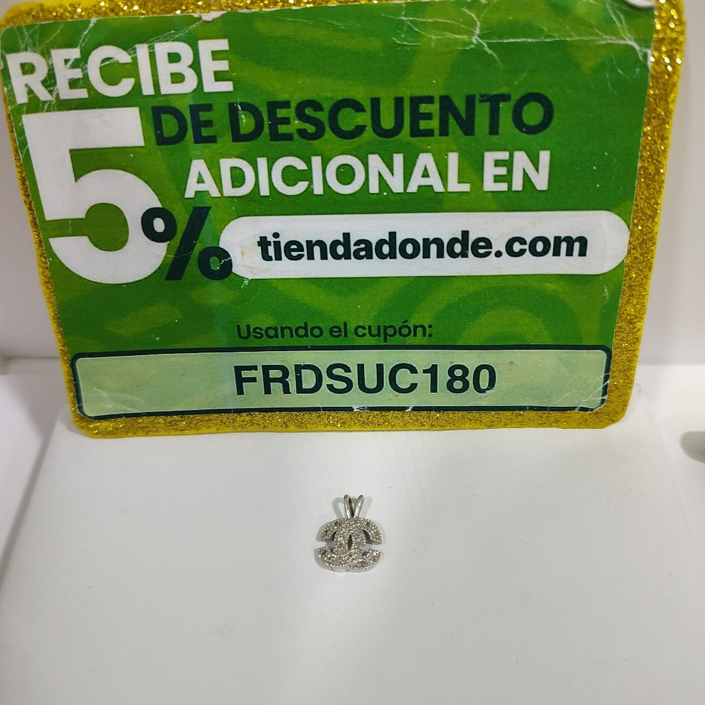 DIJE ORO BLANCO 14 K 1,70 GRMS (SEMINUEVO)