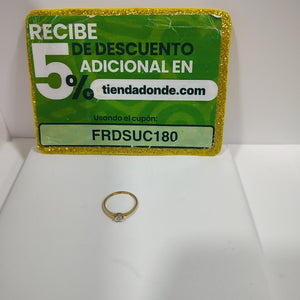 ARRACADAS PAR ORO 14 K 1 GRMS (SEMINUEVO)