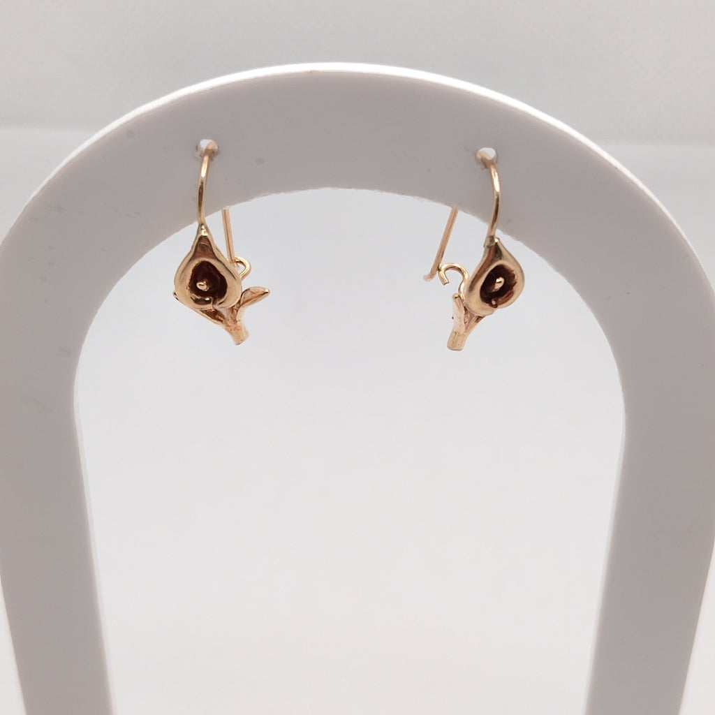 ARETES PAR ORO 14 K 2,00 GRMS (SEMINUEVO)