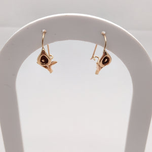 ARETES PAR ORO 14 K 2,00 GRMS (SEMINUEVO)