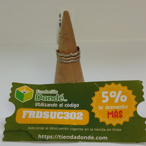 ANILLOS DAMA ORO 10K 2.2 (NUEVO)