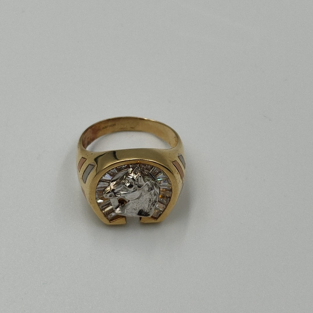 ANILLO ORO 10 K 8,10 GRMS (SEMINUEVO)