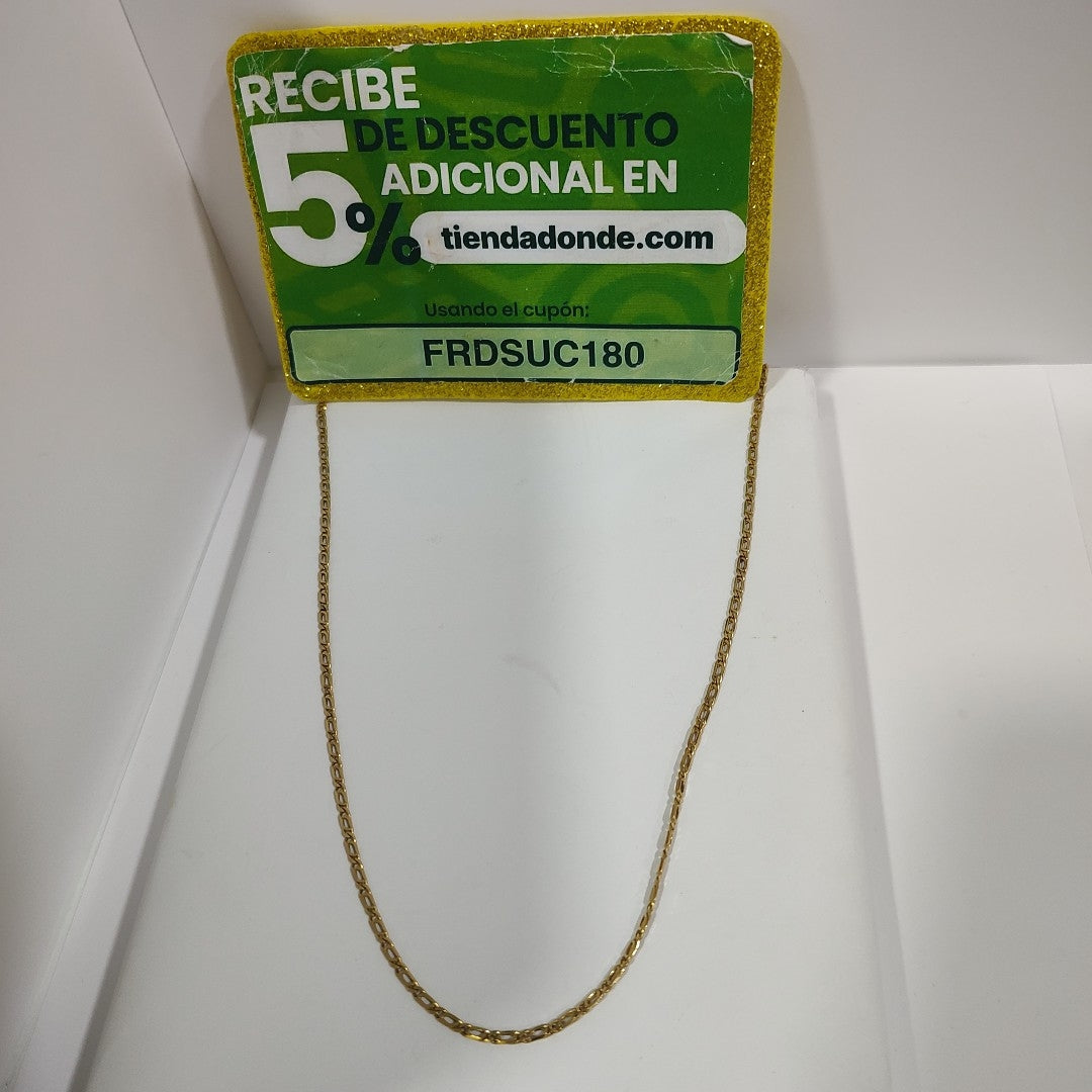 CADENA ORO 14 K 7.2 GRMS (SEMINUEVO)