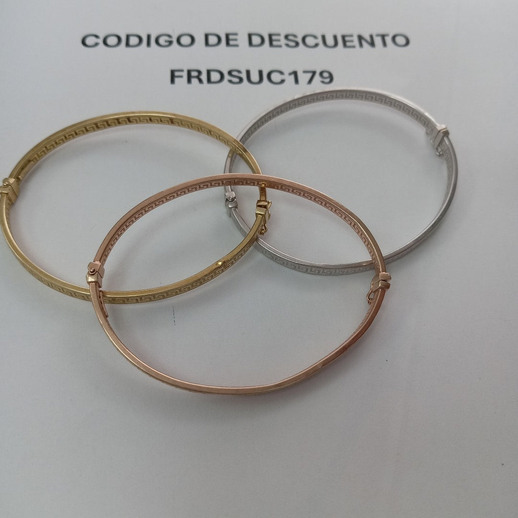 PULSERA ORO COMBINADO 10 K 10,20 GRMS (SEMINUEVO)
