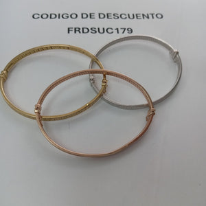 PULSERA ORO COMBINADO 10 K 10,20 GRMS (SEMINUEVO)