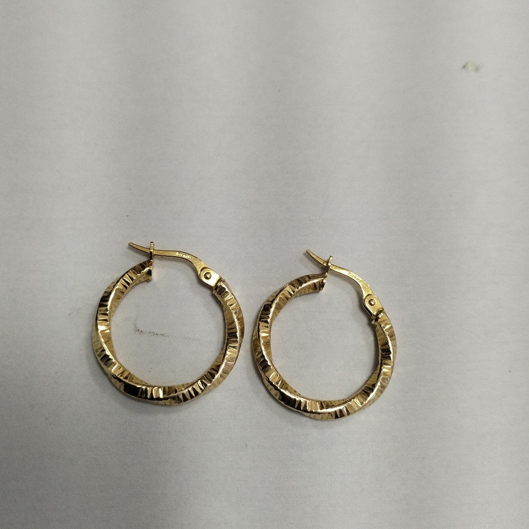 ARRACADAS PAR ORO 14 K 1.4 GRMS (SEMINUEVO)
