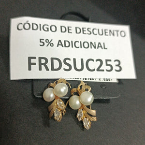 ARETES PAR ORO 10 K 2,00 GRMS (SEMINUEVO)