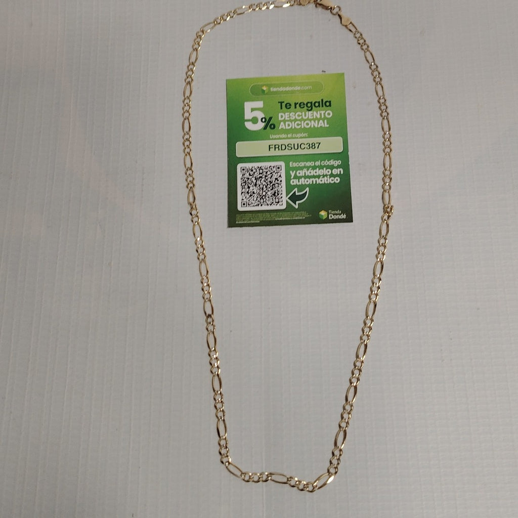 CADENA ORO 14 K 8 GRMS (SEMINUEVO)