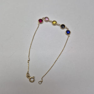 PULSERA ORO 14 K 1.6 GRMS (SEMINUEVO)