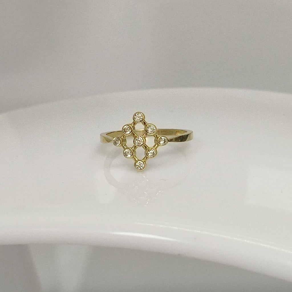 ANILLOS DAMA ORO 14K 1.5 (NUEVO)
