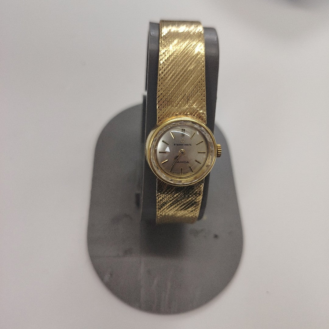 RELOJ CAJA Y PULSO ORO ORO 18 K 39.1 GRMS (SEMINUEVO)