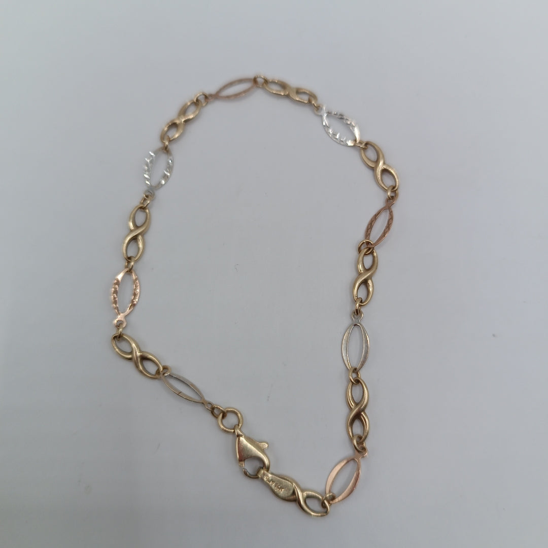 PULSERA ORO 14 K 2.3 GRMS (SEMINUEVO)