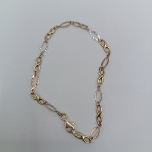 PULSERA ORO 14 K 2.3 GRMS (SEMINUEVO)