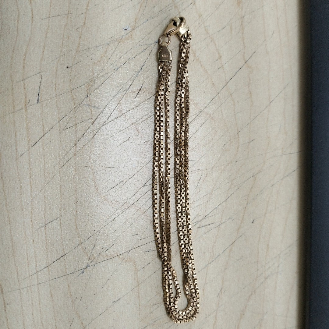 PULSERA ORO 14 K 3 GRMS (SEMINUEVO)