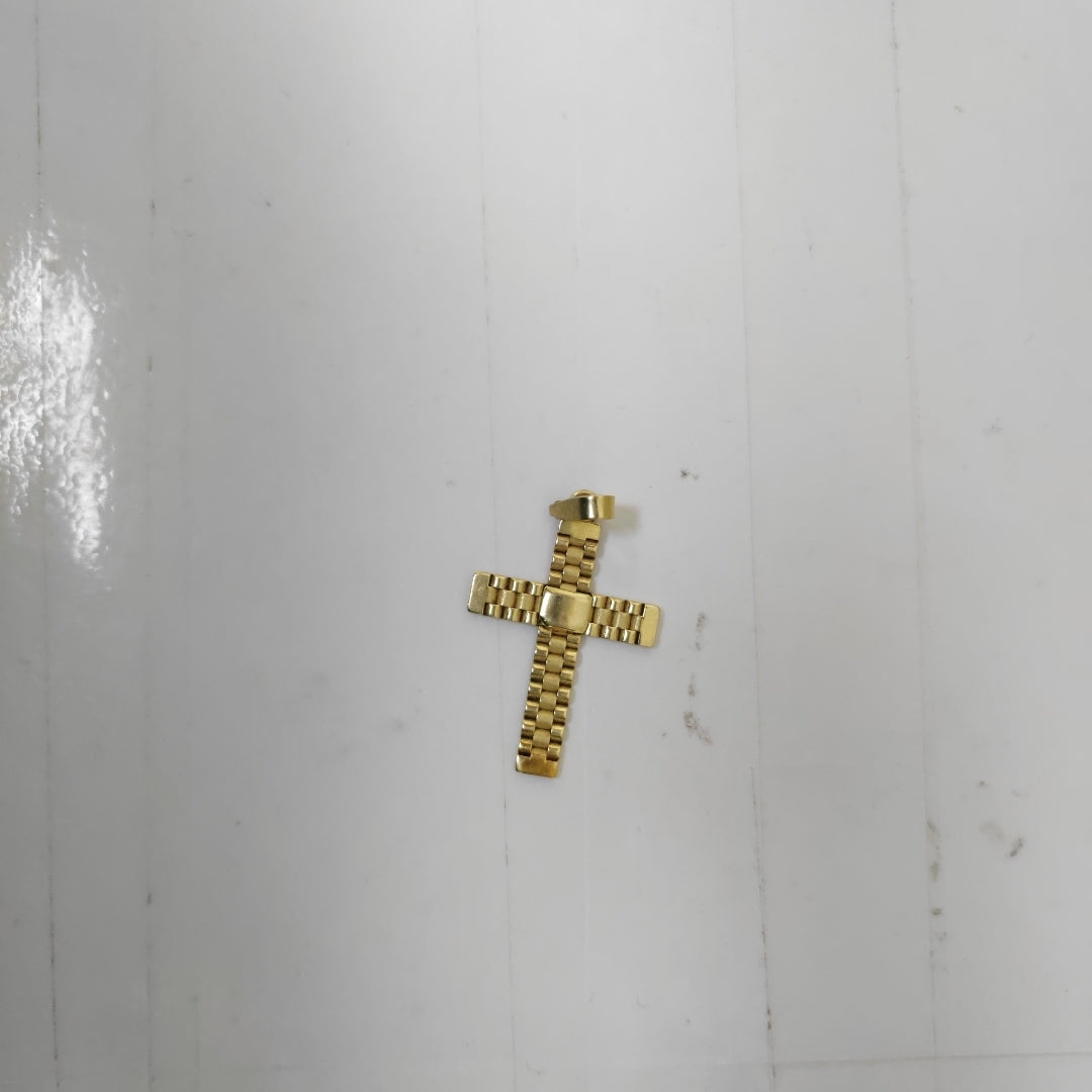 CRUZ, DIJE ORO 14 K 1.3 GRMS (SEMINUEVO)