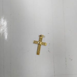 CRUZ, DIJE ORO 14 K 1.3 GRMS (SEMINUEVO)