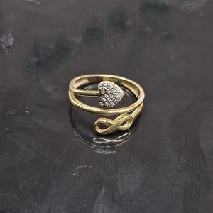 ANILLO ORO 10 K 1.9 GRMS (SEMINUEVO)