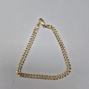 PULSERA ORO 10 K 3.6 GRMS (SEMINUEVO)