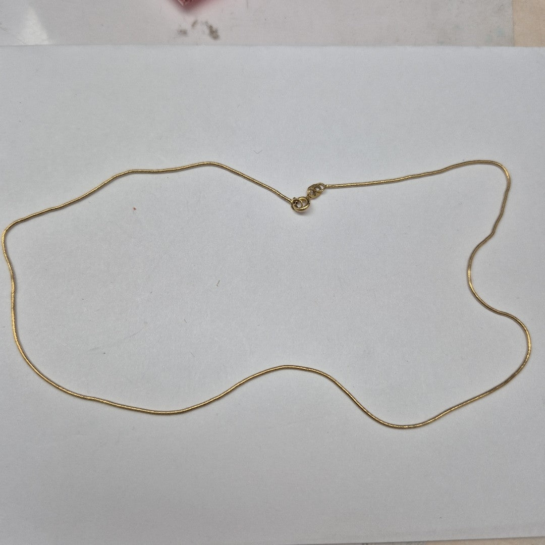CADENA ORO 14 K 3.4 GRMS (SEMINUEVO)