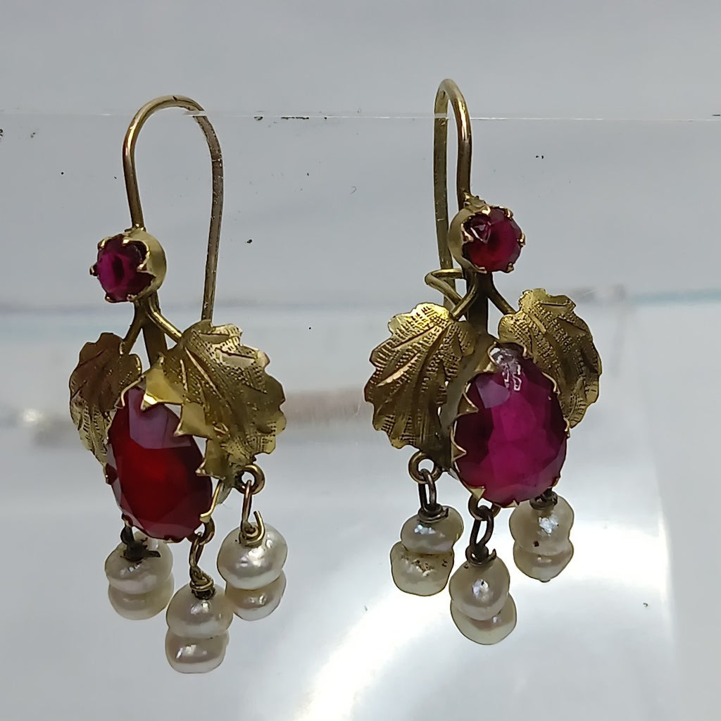 ARETES PAR ORO 10 K 4.1 GRMS (SEMINUEVO)