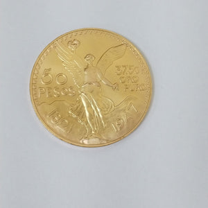 Moneda Centenario Cincuenta Pesos Oro Mexicano 21.6K
