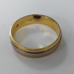 ANILLO ORO 14 K 7,10 GRMS (SEMINUEVO)